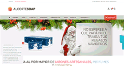 Desktop Screenshot of alcortesoap.com